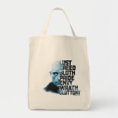 SHAZAM! | Dr. Sivana Seven Deadly Sins Graphic Tote Bag (Voorkant)