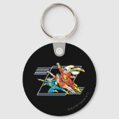 SHAZAM Familie Sleutelhanger (Voorkant)