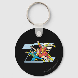 SHAZAM Familie Sleutelhanger