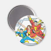 SHAZAM Family Magneet (Voorkant / Achterkant)