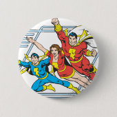 SHAZAM Family Ronde Button 5,7 Cm (Voorkant)