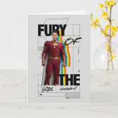 SHAZAM! Furie van de Goden | Achterste album Style Kaart (Gele Bloem)