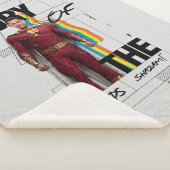 SHAZAM! Furie van de Goden | Achterste album Style Sherpa Deken (3/4)