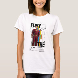 SHAZAM! Furie van de Goden   Achterste album Style T-shirt