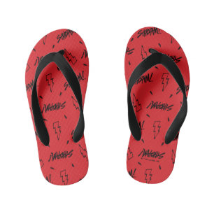 SHAZAM! Furie van de Goden   Doodle Pattern voor m Kinder Teenslippers