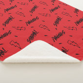 SHAZAM! Furie van de Goden | Doodle Pattern voor m Sherpa Deken (3/4)