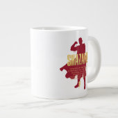 SHAZAM! Furie van de Goden | Flexibel silhouette Grote Koffiekop (Voorkant rechts)