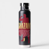 SHAZAM! Furie van de Goden | Flexibel silhouette Waterfles (Links)