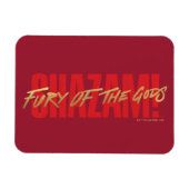 SHAZAM! Furie van de Goden | Golden Marker Logo Magneet (Horizontaal)