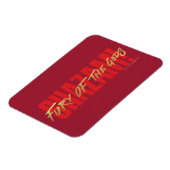 SHAZAM! Furie van de Goden | Golden Marker Logo Magneet (Linkerzijde)