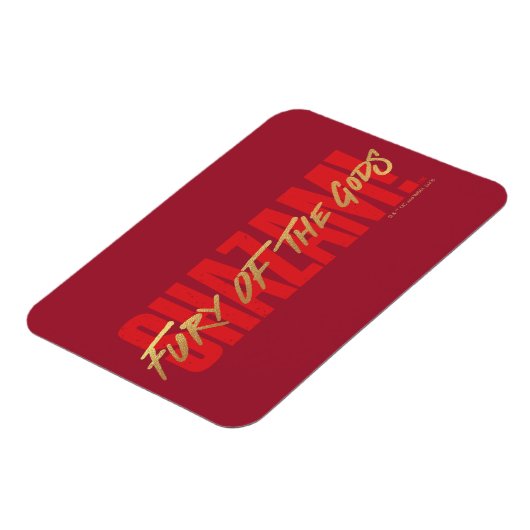 SHAZAM! Furie van de Goden | Golden Marker Logo Magneet (Linkerzijde)