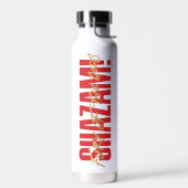 SHAZAM! Furie van de Goden | Golden Marker Logo Waterfles (Links)