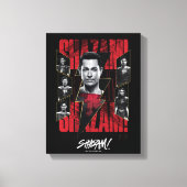 SHAZAM! Furie van de Goden | Groep SHAZAMily Canvas Afdruk (Voorkant)