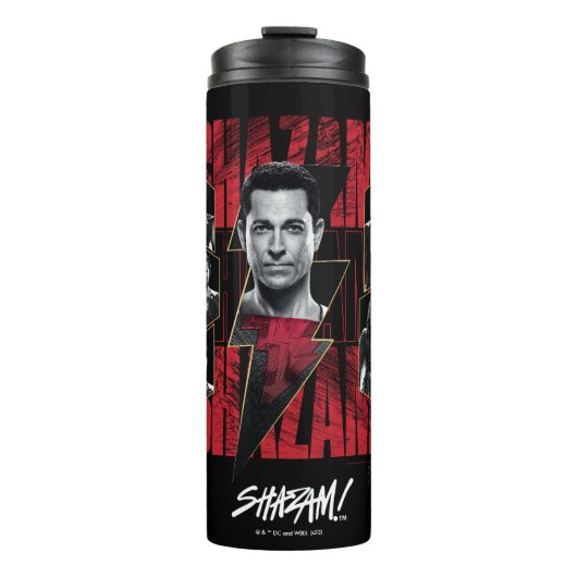 SHAZAM! Furie van de Goden | Groep SHAZAMily Thermosbeker (Voorkant)