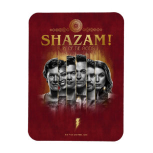SHAZAM! Furie van de Goden   Karakter-fotobalken Magneet