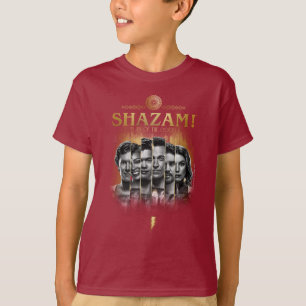 SHAZAM! Furie van de Goden   Karakter-fotobalken T-shirt