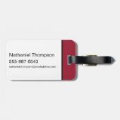 SHAZAM! Furie van de Goden | Lightning Bolt Badge Bagagelabel (Achterkant horizontaal)