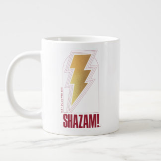 SHAZAM! Furie van de Goden | Lightning Bolt Badge Grote Koffiekop