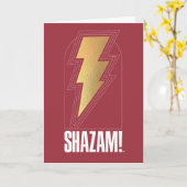 SHAZAM! Furie van de Goden | Lightning Bolt Badge Kaart (Gele Bloem)