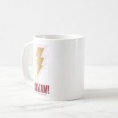 SHAZAM! Furie van de Goden | Lightning Bolt Badge Koffiemok (Voorkant links)