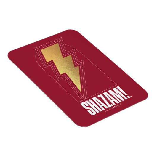 SHAZAM! Furie van de Goden | Lightning Bolt Badge Magneet (Rechterzijde)