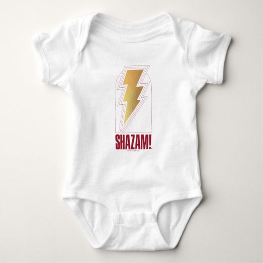 SHAZAM! Furie van de Goden | Lightning Bolt Badge Romper (Voorkant)