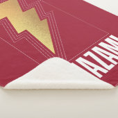 SHAZAM! Furie van de Goden | Lightning Bolt Badge Sherpa Deken (3/4)