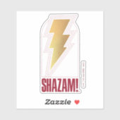 SHAZAM! Furie van de Goden | Lightning Bolt Badge Sticker (Vel)