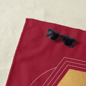 SHAZAM! Furie van de Goden | Lightning Bolt Badge Strandlaken (In situ)