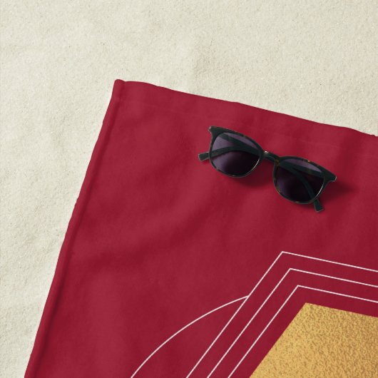 SHAZAM! Furie van de Goden | Lightning Bolt Badge Strandlaken (In situ)