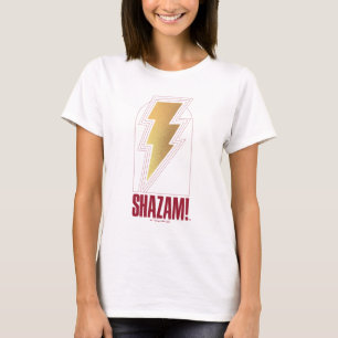 SHAZAM! Furie van de Goden   Lightning Bolt Badge T-shirt