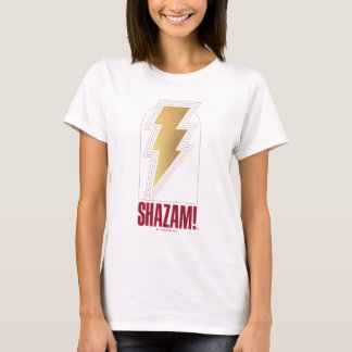 SHAZAM! Furie van de Goden | Lightning Bolt Badge T-shirt
