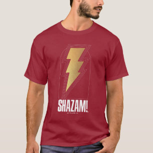 SHAZAM! Furie van de Goden   Lightning Bolt Badge T-shirt