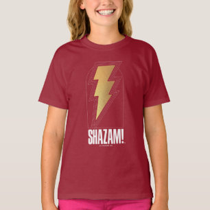 SHAZAM! Furie van de Goden   Lightning Bolt Badge T-shirt