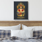 SHAZAM! Furie van de Goden |  Lijst SHAZAMily Canvas Afdruk (Insitu (Slaapkamer))