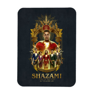SHAZAM! Furie van de Goden Lijst SHAZAMily Magneet