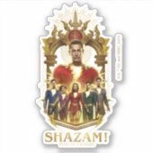 SHAZAM! Furie van de Goden | Lijst SHAZAMily Sticker (Voorkant)