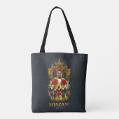 SHAZAM! Furie van de Goden | Lijst SHAZAMily Tote Bag (Achterkant)