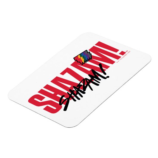 SHAZAM! Furie van de Goden | Logo regenboogbouten Magneet (Linkerzijde)