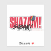 SHAZAM! Furie van de Goden | Logo regenboogbouten Sticker (Vel)
