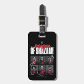 SHAZAM! Furie van de Goden | Macht van de groep SH Bagagelabel (Voorkant verticaal)