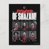 SHAZAM! Furie van de Goden | Macht van de groep SH Briefkaart (Voorkant)
