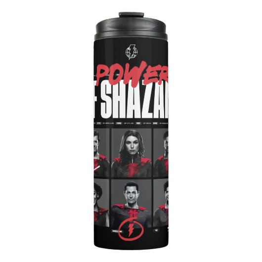 SHAZAM! Furie van de Goden | Macht van de groep SH Thermosbeker (Voorkant)