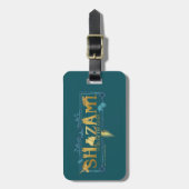 SHAZAM! Furie van de Goden | Mythische Logo Bagagelabel (Voorkant verticaal)