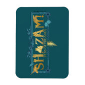 SHAZAM! Furie van de Goden | Mythische Logo Magneet (Verticaal)