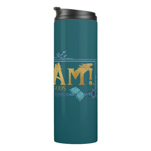 SHAZAM! Furie van de Goden | Mythische Logo Thermosbeker (Geroteerd rechts)