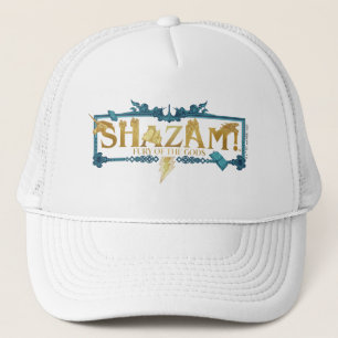 SHAZAM! Furie van de Goden   Mythische Logo Trucker Pet
