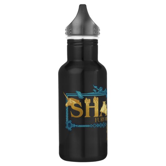 SHAZAM! Furie van de Goden | Mythische Logo Waterfles (Links)