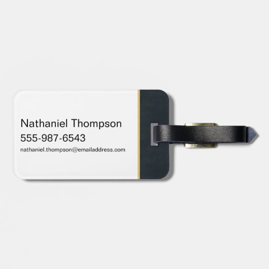 SHAZAM! Furie van de Goden | Omschrijving van de G Bagagelabel (Achterkant horizontaal)