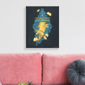 SHAZAM! Furie van de Goden | Omschrijving van de G Canvas Afdruk (Insitu (Woonkamer))